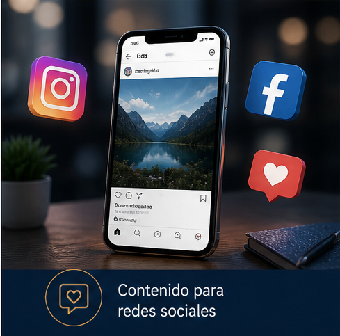 Contenido para redes sociales con inteligencia artificial