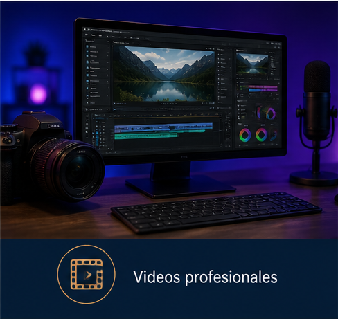 Videos profesionales con inteligencia artificial
